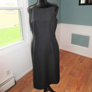 Talbots Criss Cross Button Back Dress